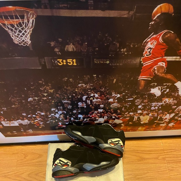 🔥 ‘RARE’ Air Jordan 8 Retro Low GS ‘Playoff’🔥💎 - Picture 10 of 16